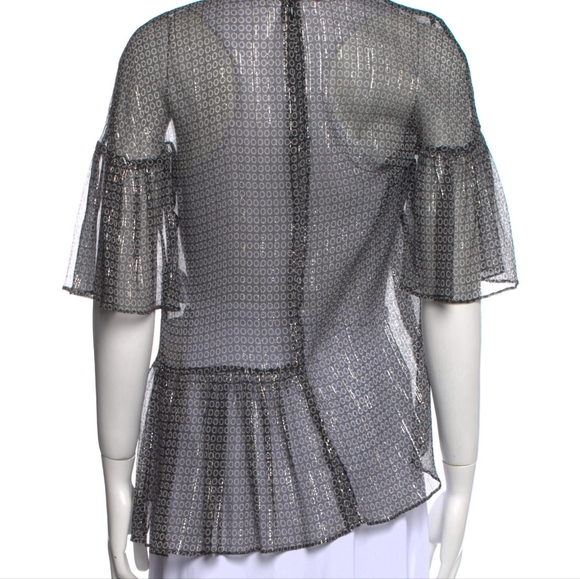 Stella McCartney silk asymetrical top - Picture 2 of 6